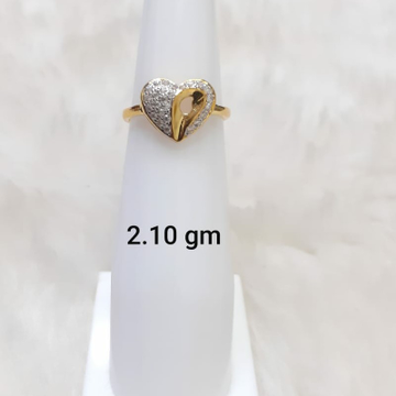 Heart shaped ladies ring by 