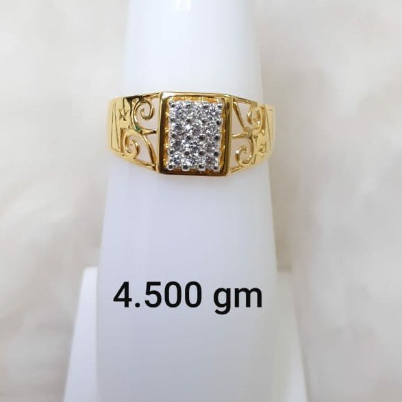 916 daily wear Cz gent's ring
