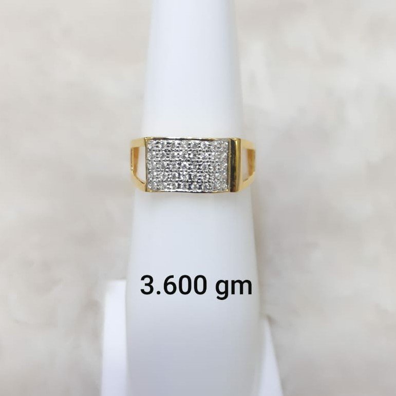 916 daily wear Cz gent's ring