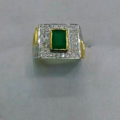 22K/916 Gold Single Stone Classic Ring