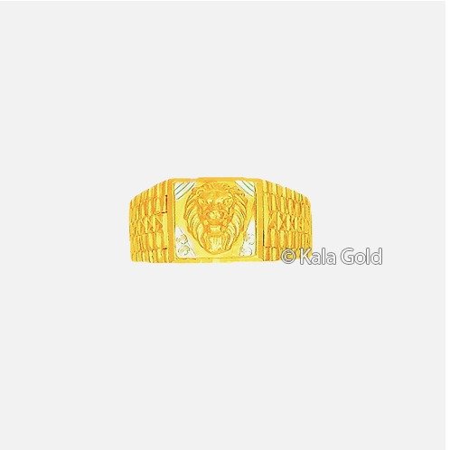 Men Lion Gold Ring | SEHGAL GOLD ORNAMENTS PVT. LTD.